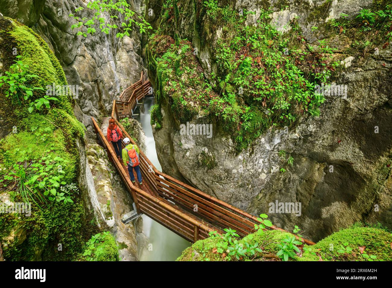 Man walking over bridge hi-res stock photography and images - Alamy