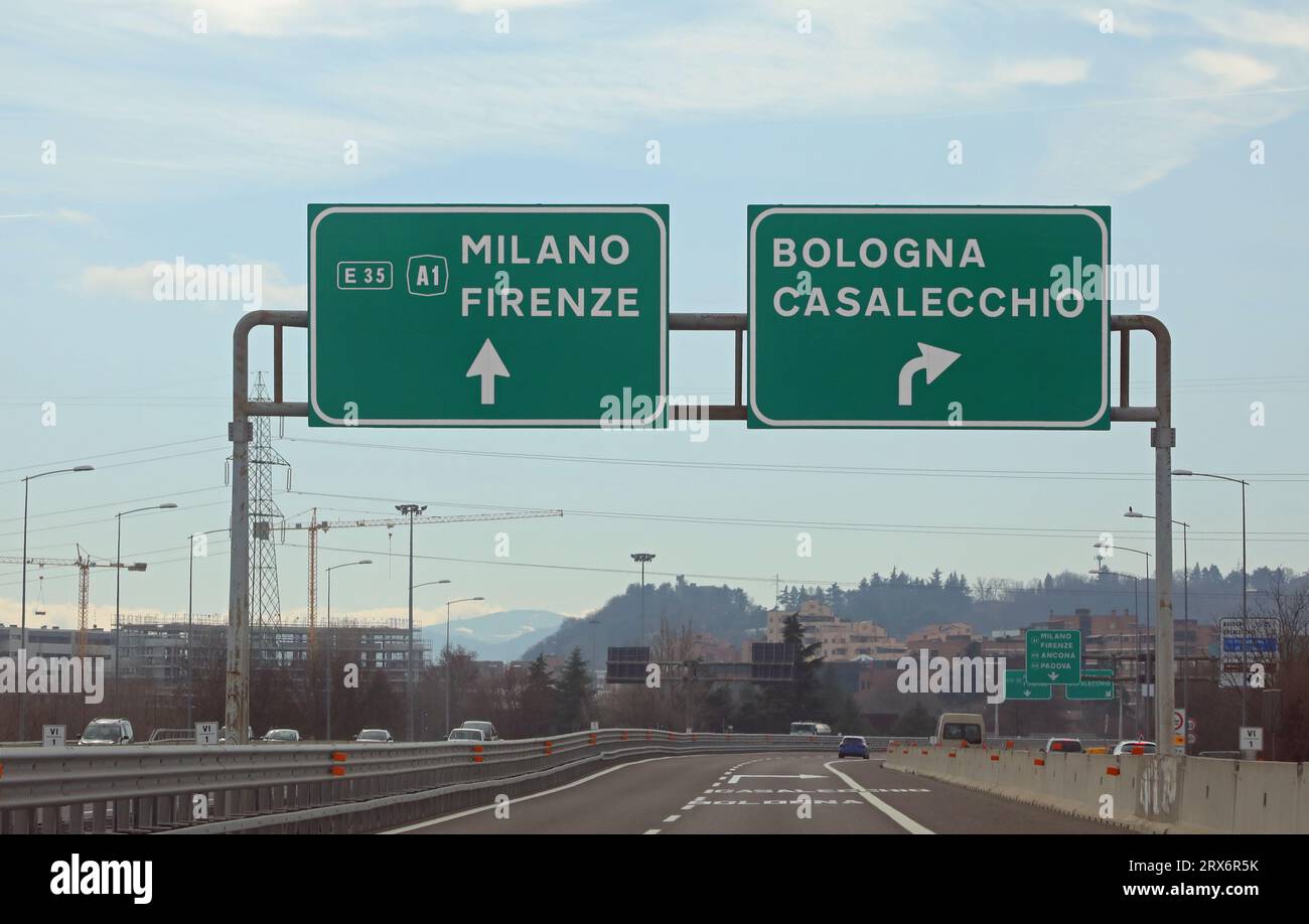 Autostrada a1 italia bologna hires stock photography and images Alamy