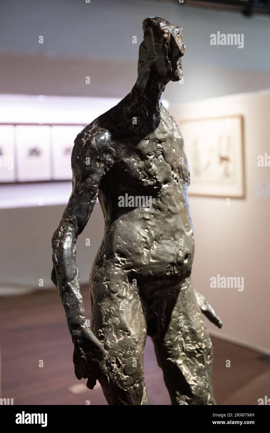 Paris, France. 23rd Sep, 2023. L'Homme Qui Marche par Germaine Richier (estimee entre 500 000 et