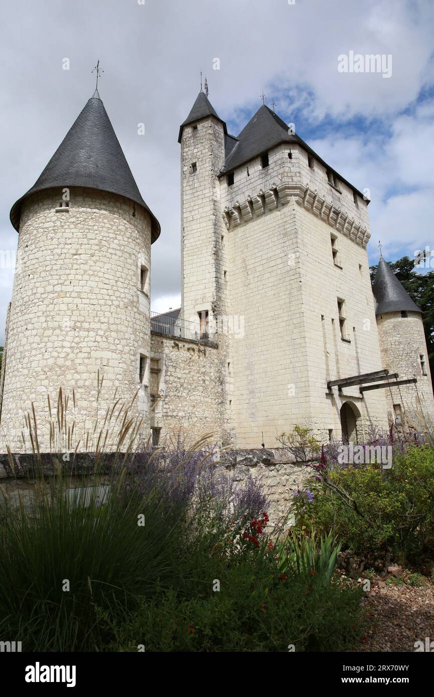Château du Rivau Stock Photo