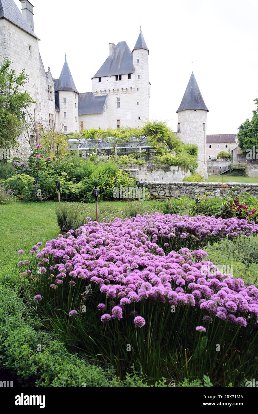 Château du Rivau Stock Photo