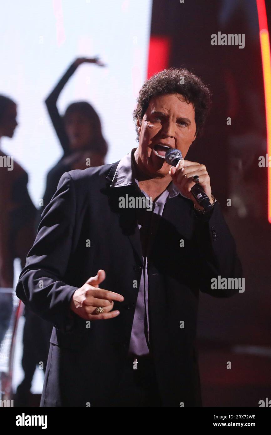 Rome, Italy. 22nd Sep, 2023. Rome, Rai ex Dear studios, TV broadcast ...
