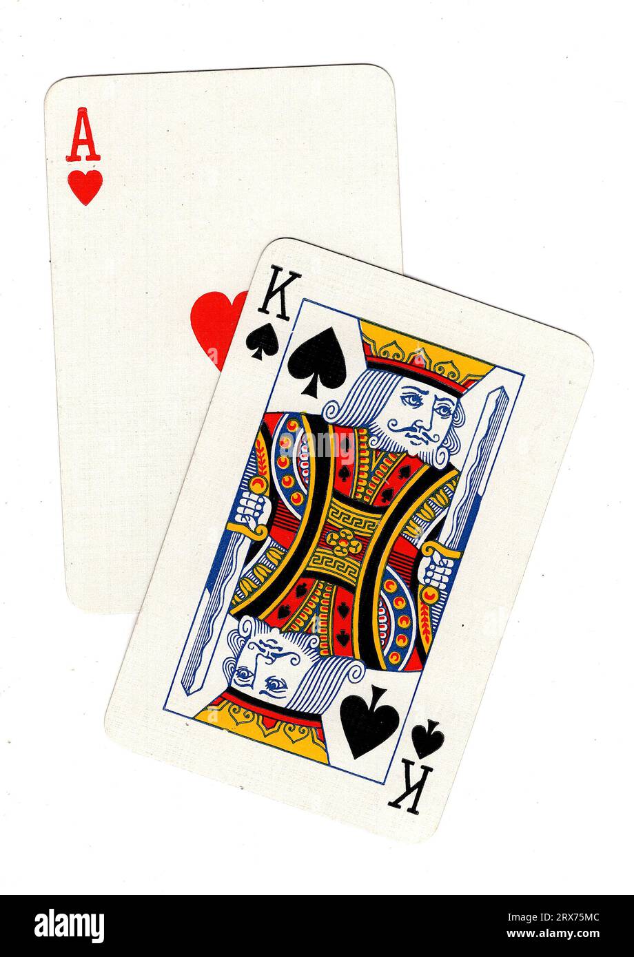 Ace king queen jack ten hi-res stock photography and images - Alamy