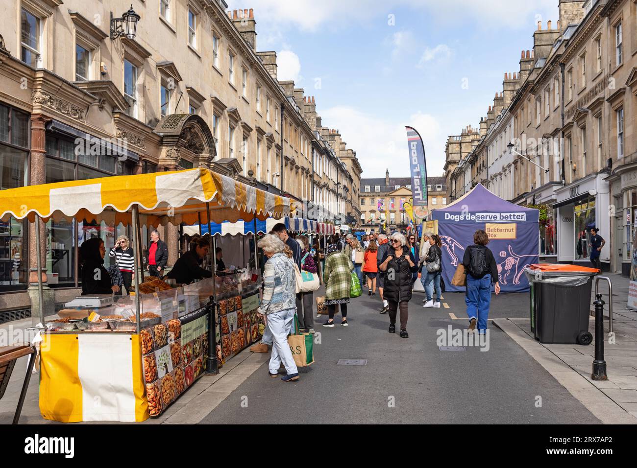 The Great Bath Feast  2023. A festival celebrating great food and drink, City of Bath, Somerset, England, UK Stock Photo