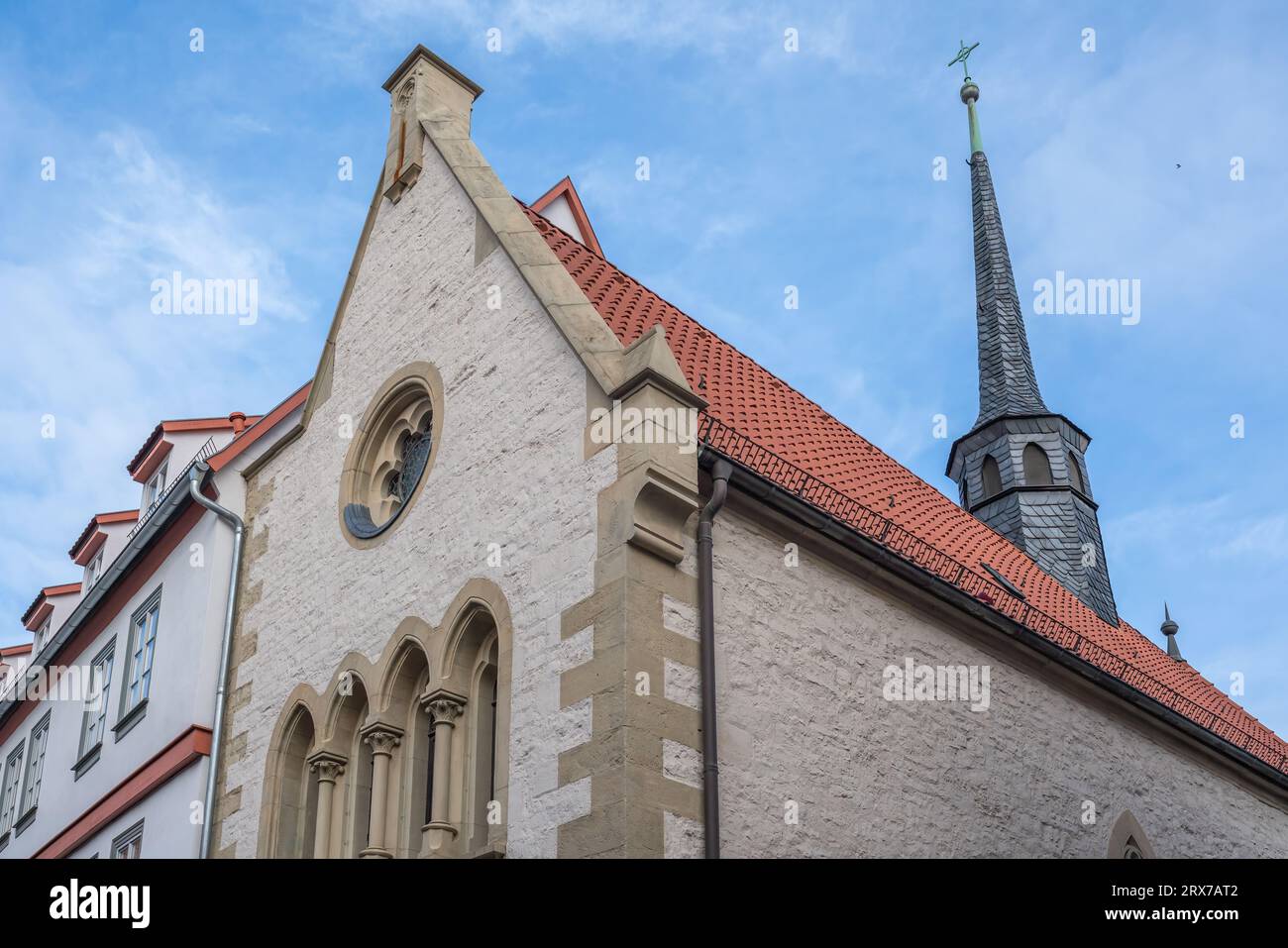 Mary Magdalene Chapel (Magdalenenkapelle) - Erfurt, Germany Stock Photo