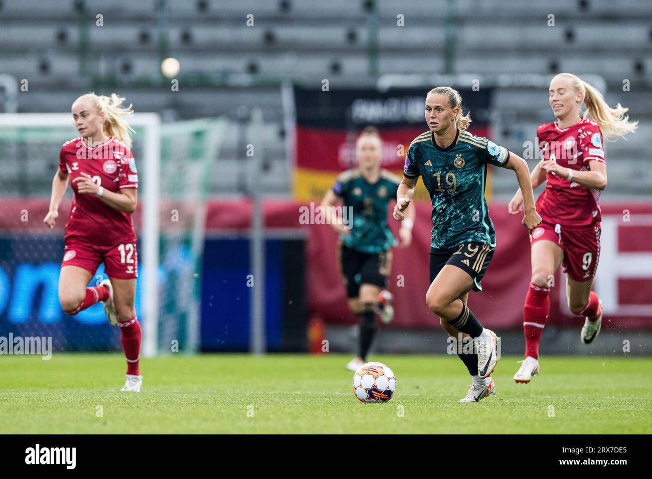 Klara Buehl (Deutschland, 19) UEFA Women?s Nations League Daenemark Deutschland,