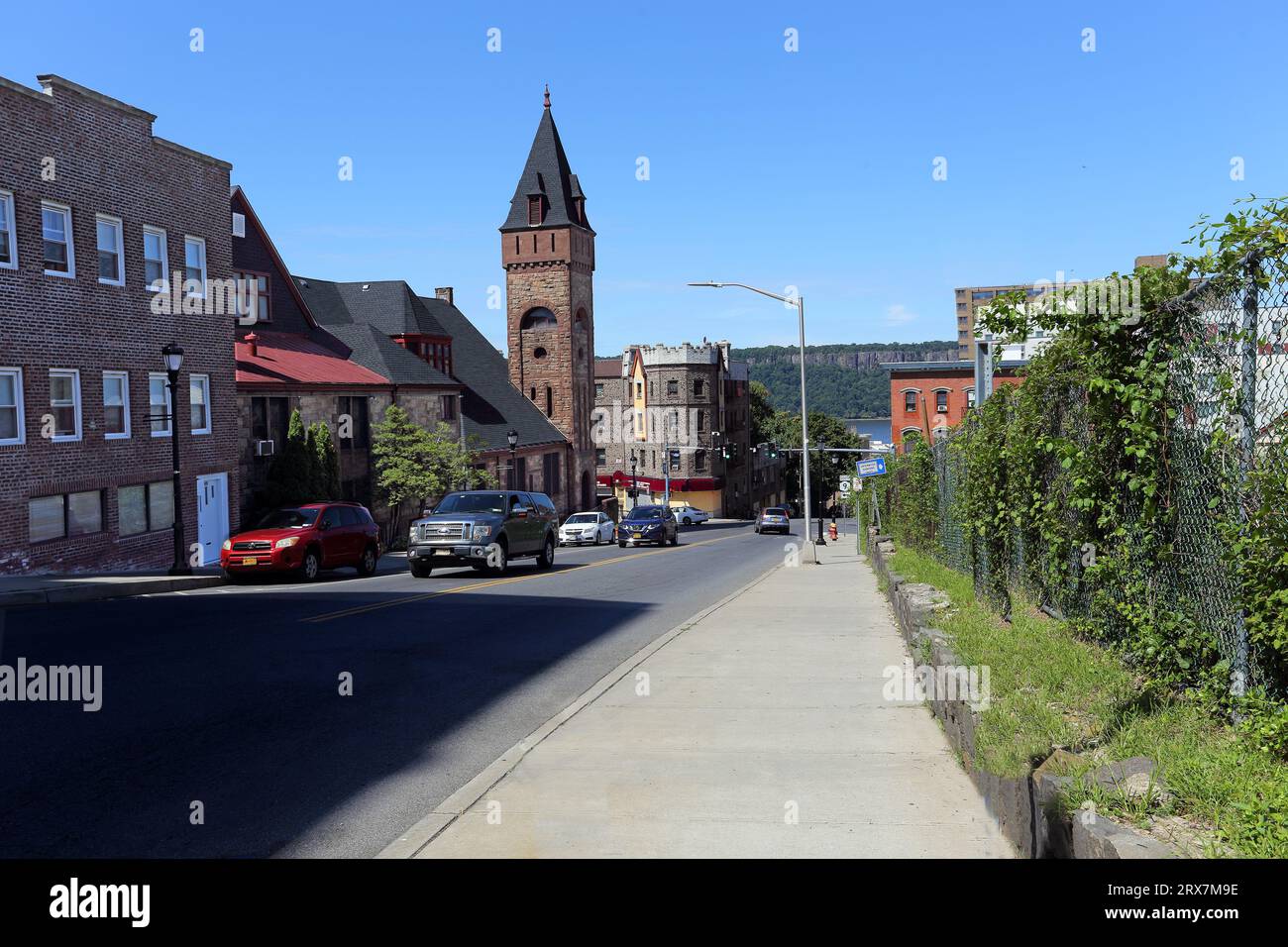 Ashburton Ave. Yonkers NY Stock Photo Alamy
