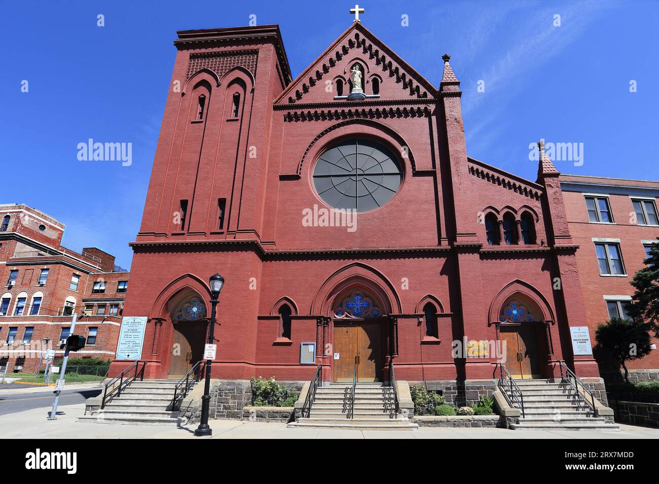 St. Joseph Church Yonkers NY Stock Photo Alamy