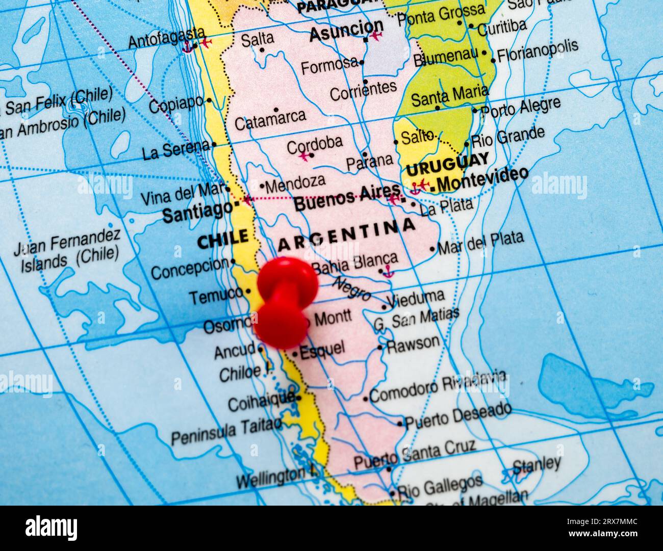 This Stock Image Shows The Location Of Argentina On A World Map Stock this-stock-image-shows-the-location-of-argentina-on-a-world-map-stock