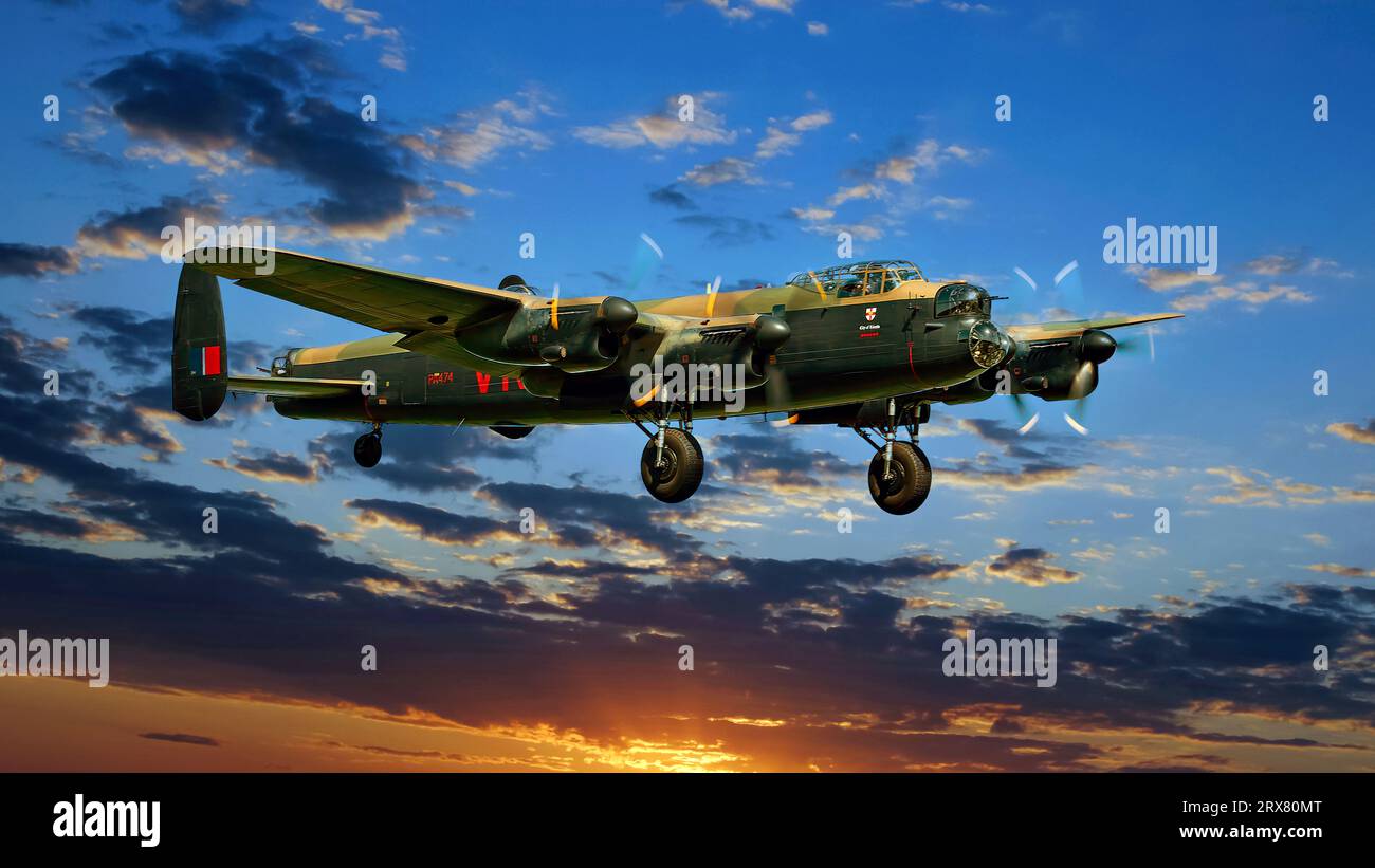 Avro Lancaster B.1 - PA474 Stock Photo - Alamy