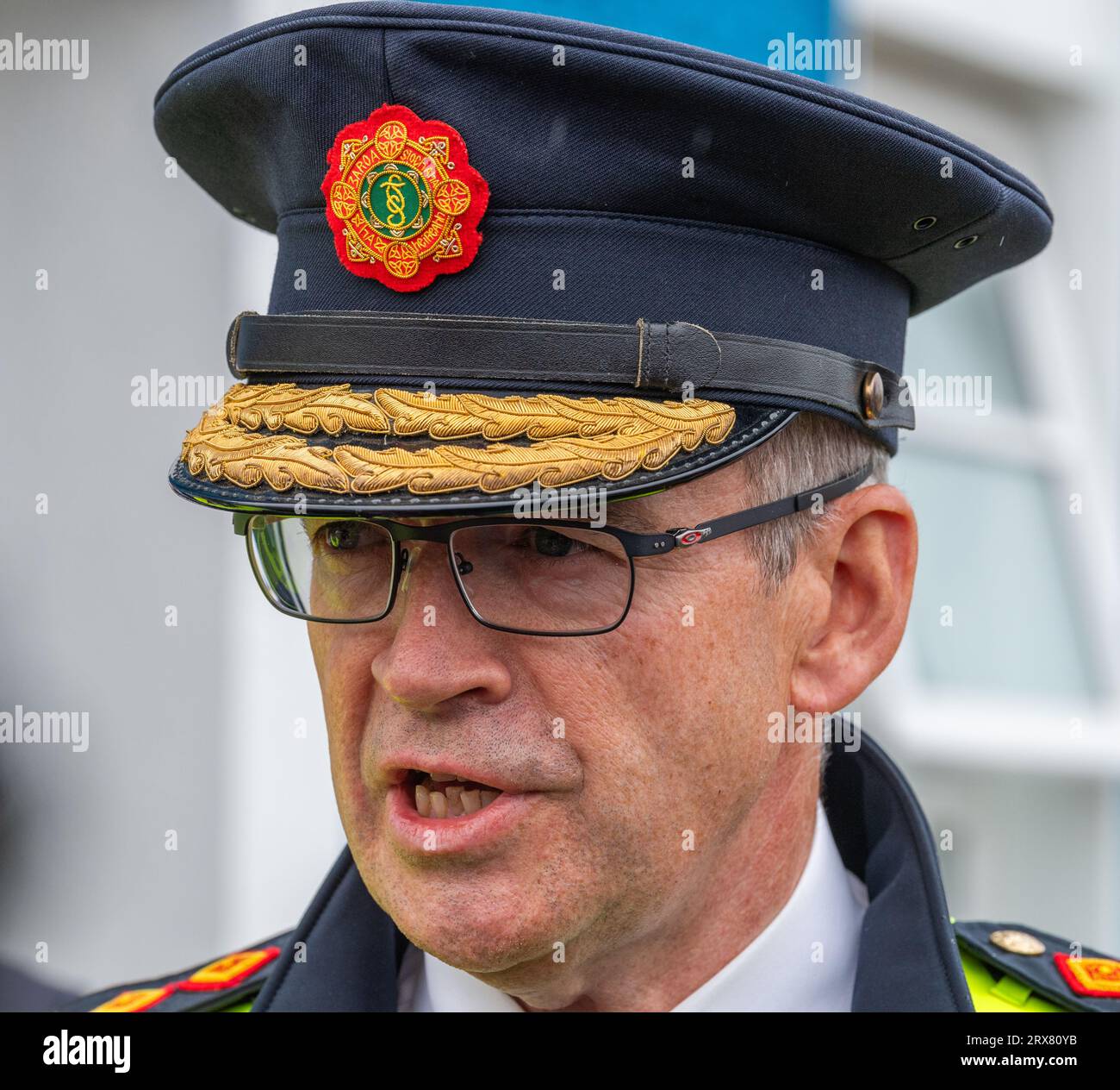 An Garda Siochána Commissioner Drew Harris Stock Photo - Alamy