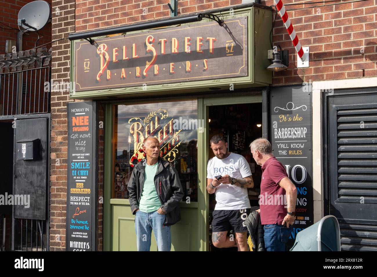 Bell street barbers hires stock photography and images Alamy
