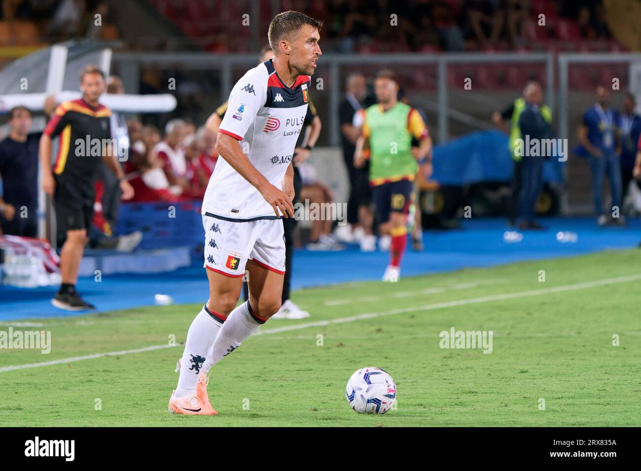 Lecce, Italy. 22nd Sep, 2023. Kevin Strootman (Genoa CFC) during US