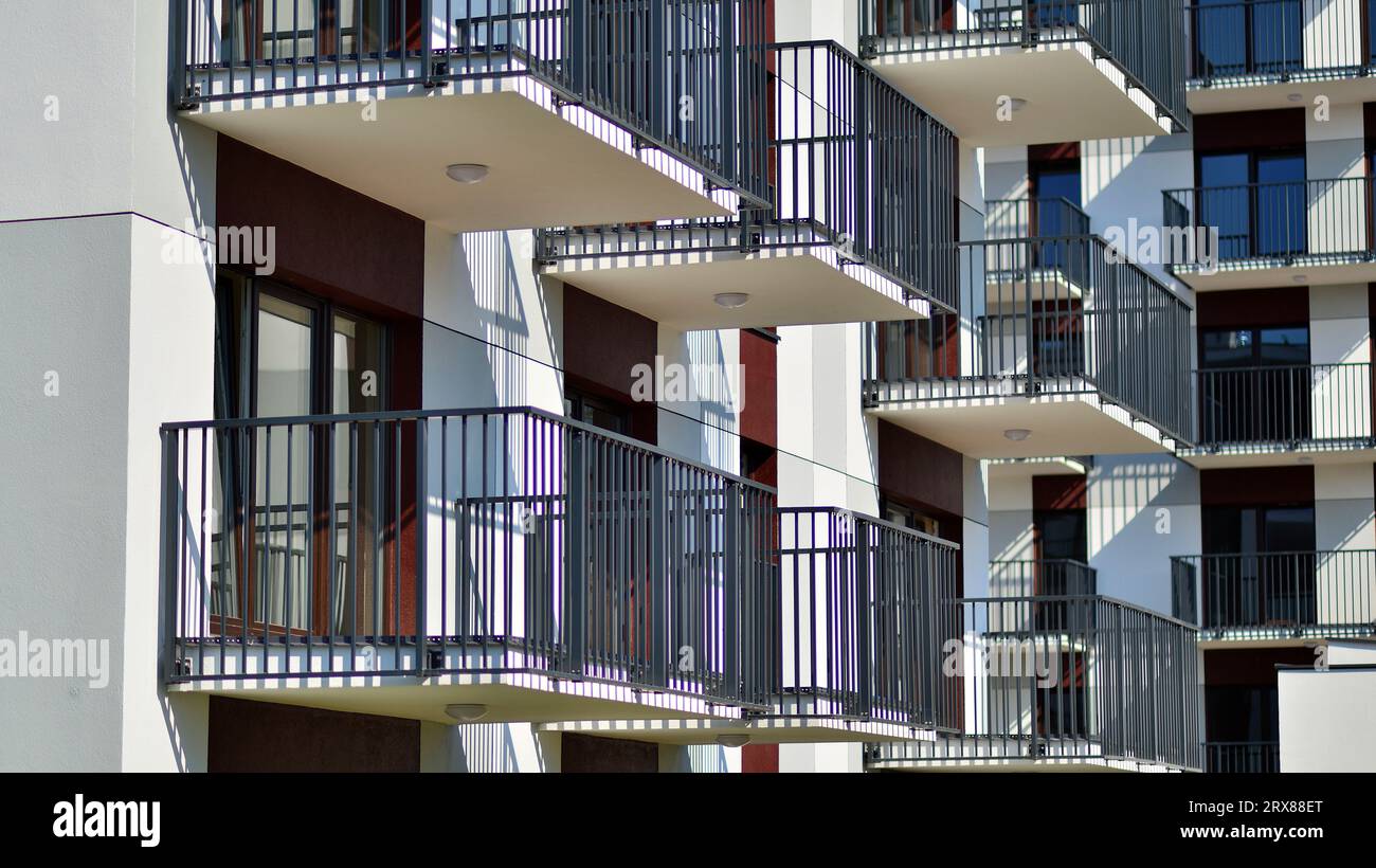 Visual Reference: Modern Luxury Residential Building Modern Apartment Building On A
