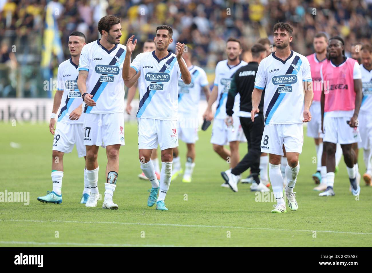 Modena, Italy. 23rd Sep, 2023. Nicolo Buso of Calcio Lecco 1912 ...