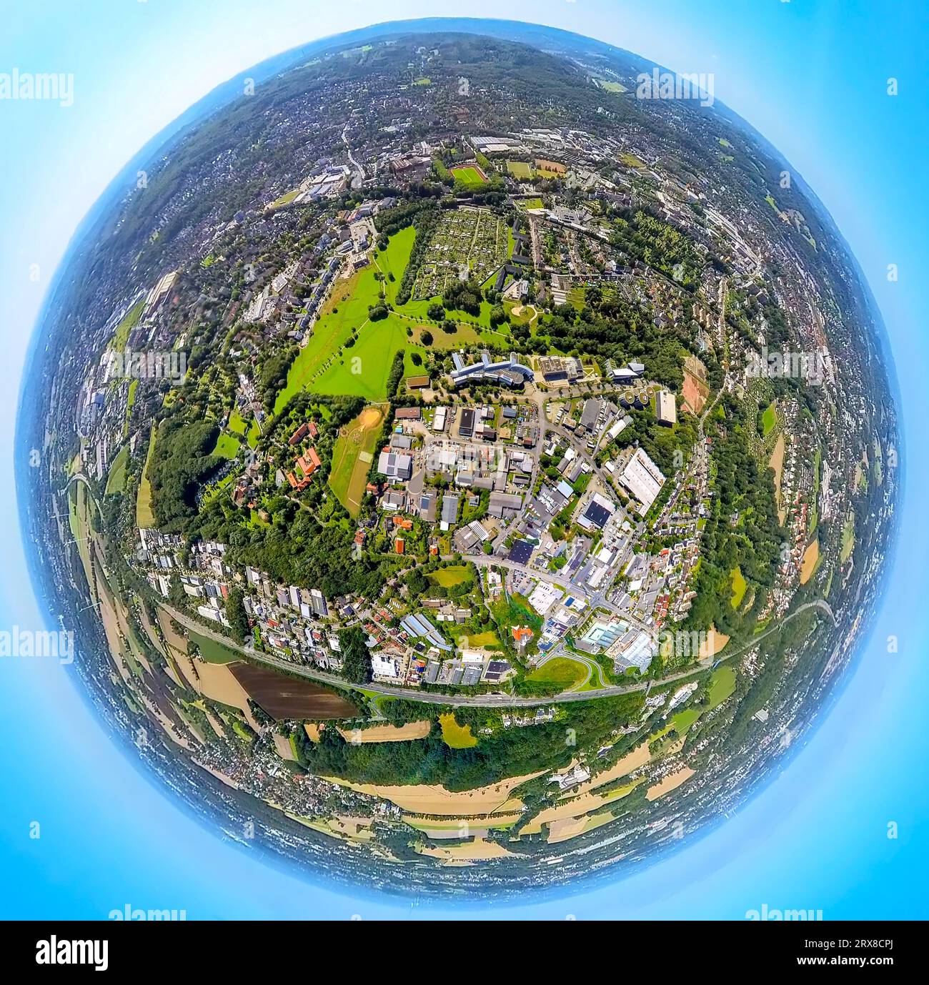 University of witten herdecke with park hi-res stock photography and ...