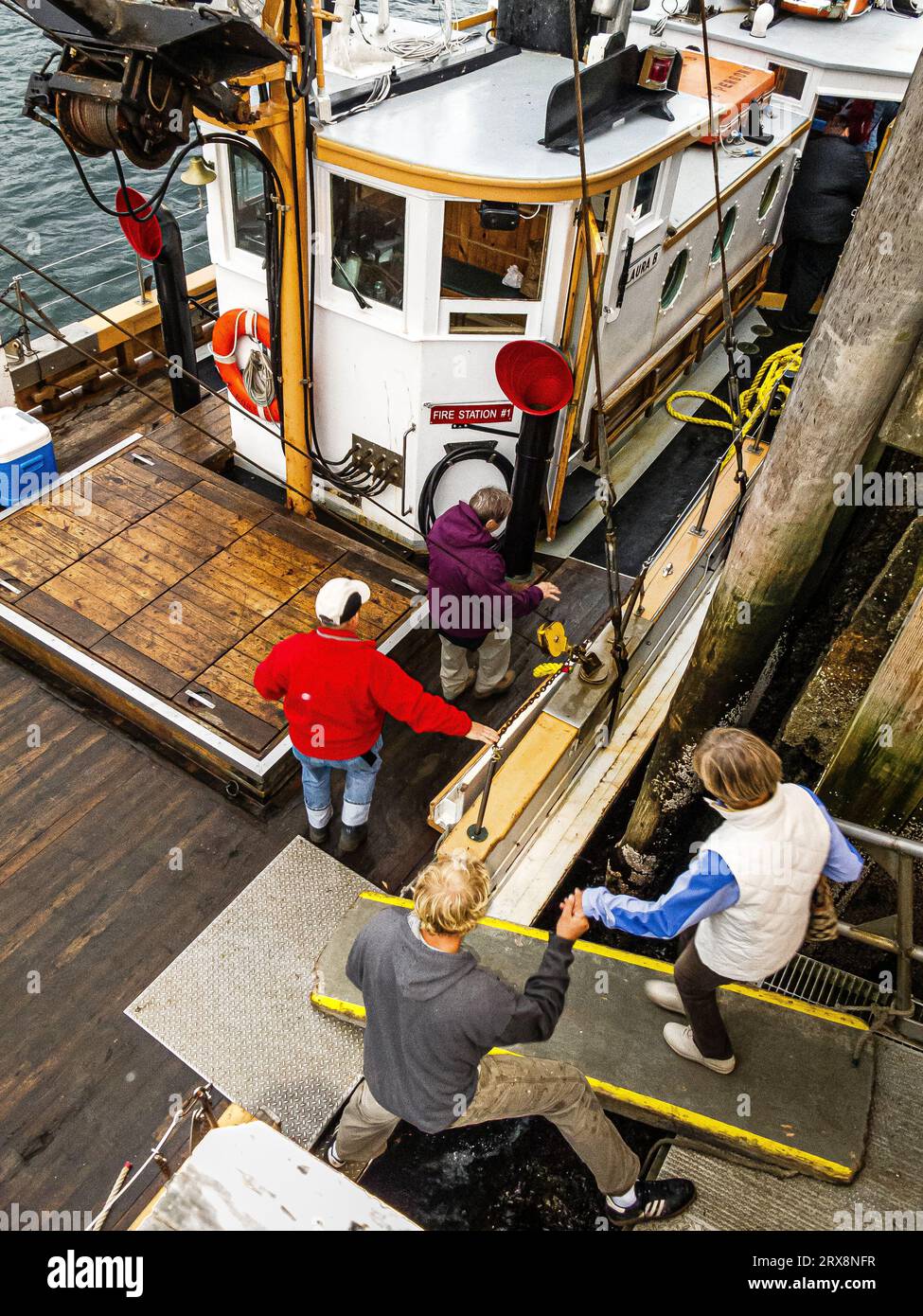 Laura B   Monhegan Island, Maine, USA Stock Photo