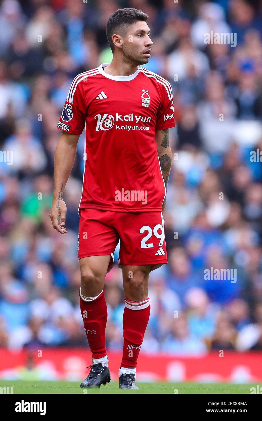 Gonzalo Montiel of Nottingham Forest during the Premier League match ...