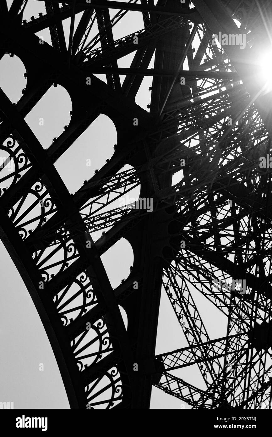 La Tour Eiffel, Paris Stock Photo