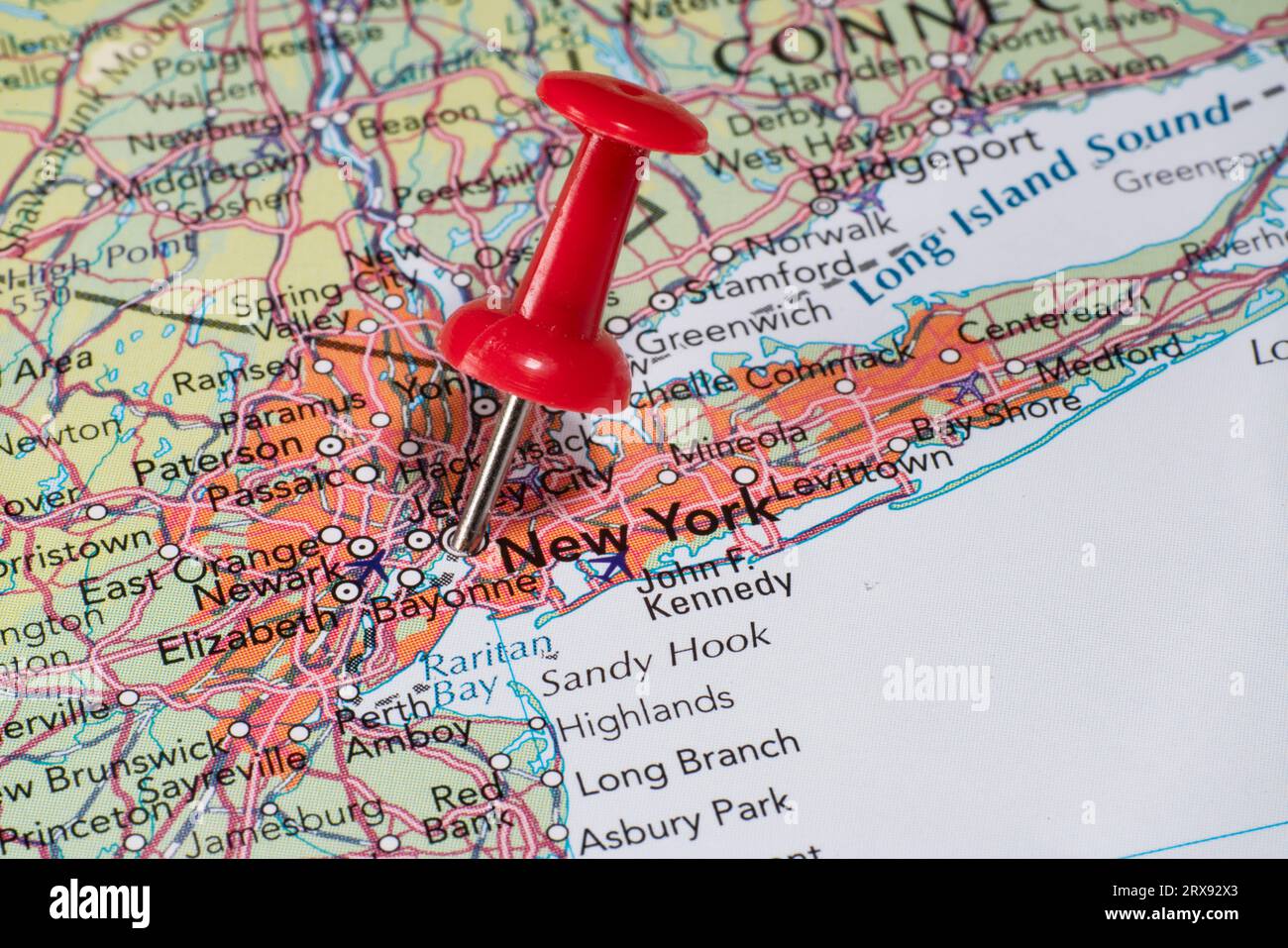New york city tourist map hi-res stock photography and images - Alamy