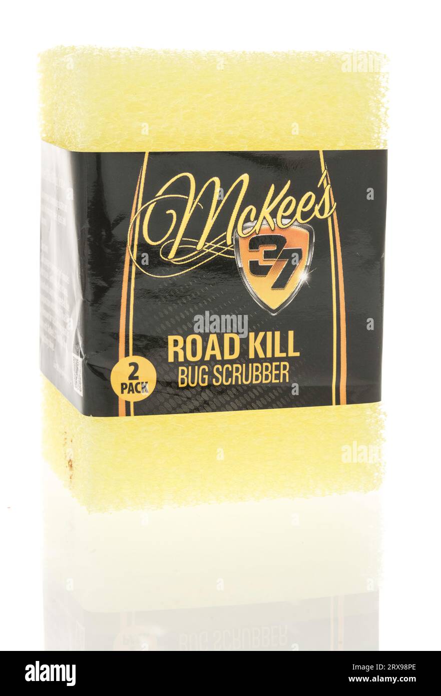 Winneconne, WI 26 August 2023 A package ofMcKees 37 bug and tar