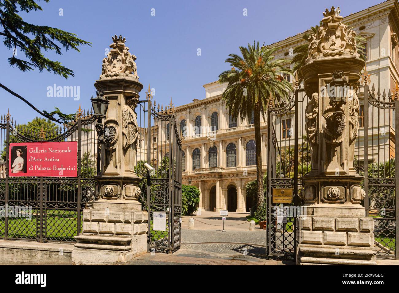 Palazzo barberini art museum rome hi-res stock photography and images ...