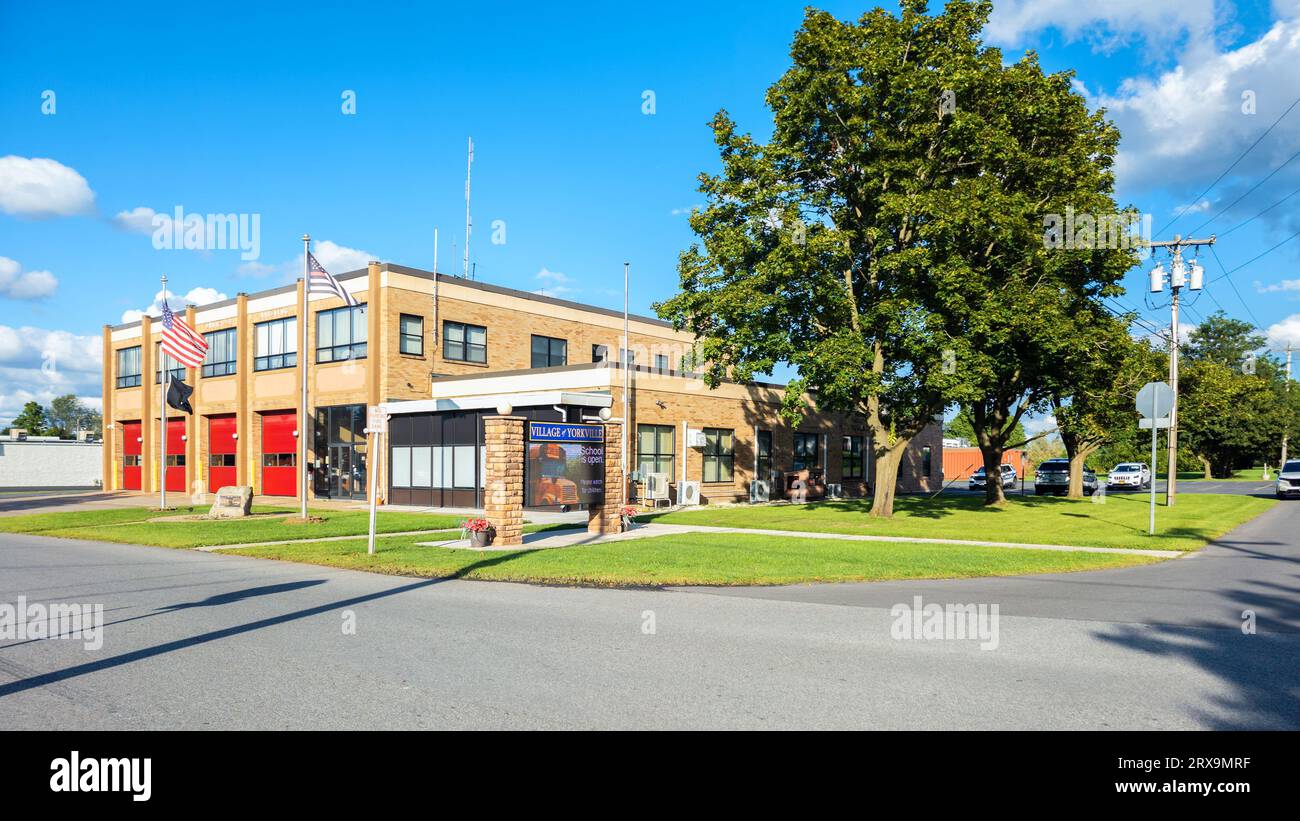 Yorkville, New York Sep 13, 2023 Wide Landscape View of Yorkville