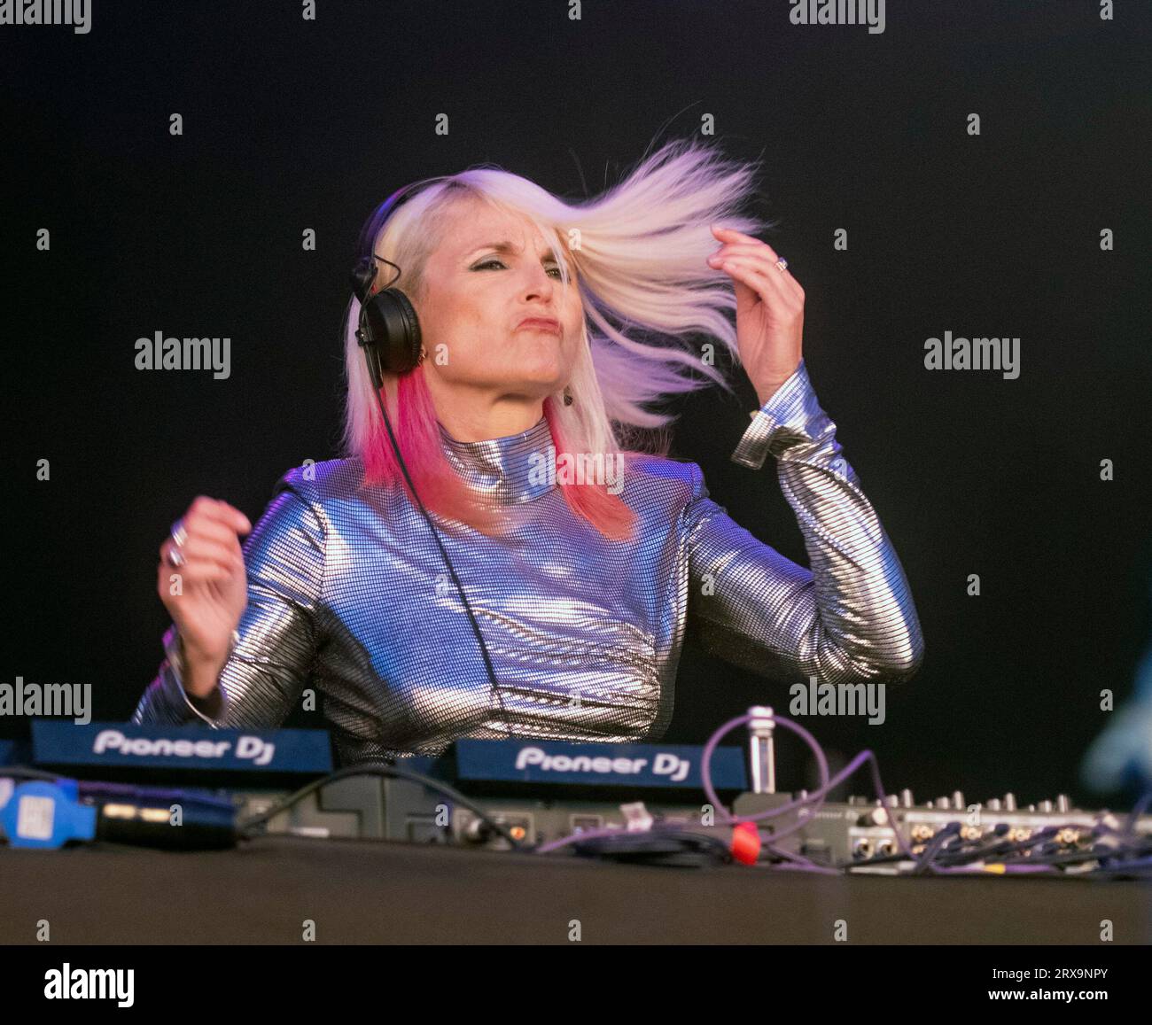 Faithless DJ Set at The Big Feastival 2023 on Alex James's farm in ...
