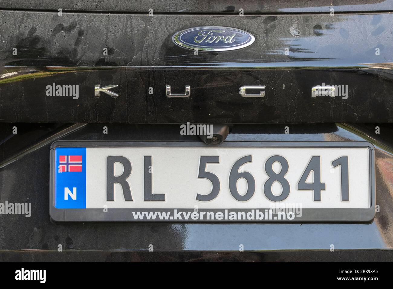 Norwegian Auto Number Plate At Amsterdam The Netherlands 1662023