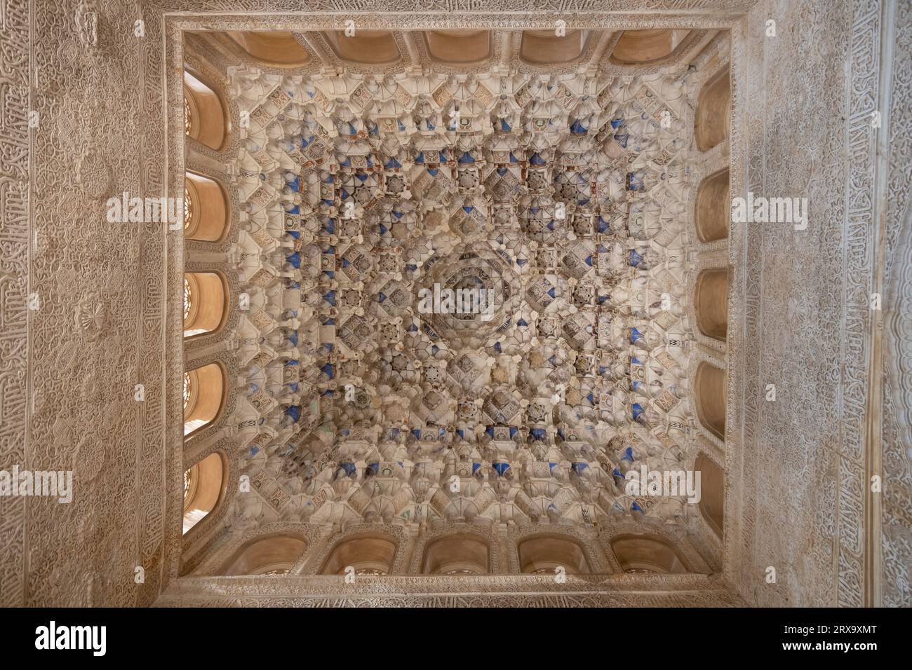 Nasrid Palace At The Alhambra Complex In Granada. Courtyards, Cloisters ...