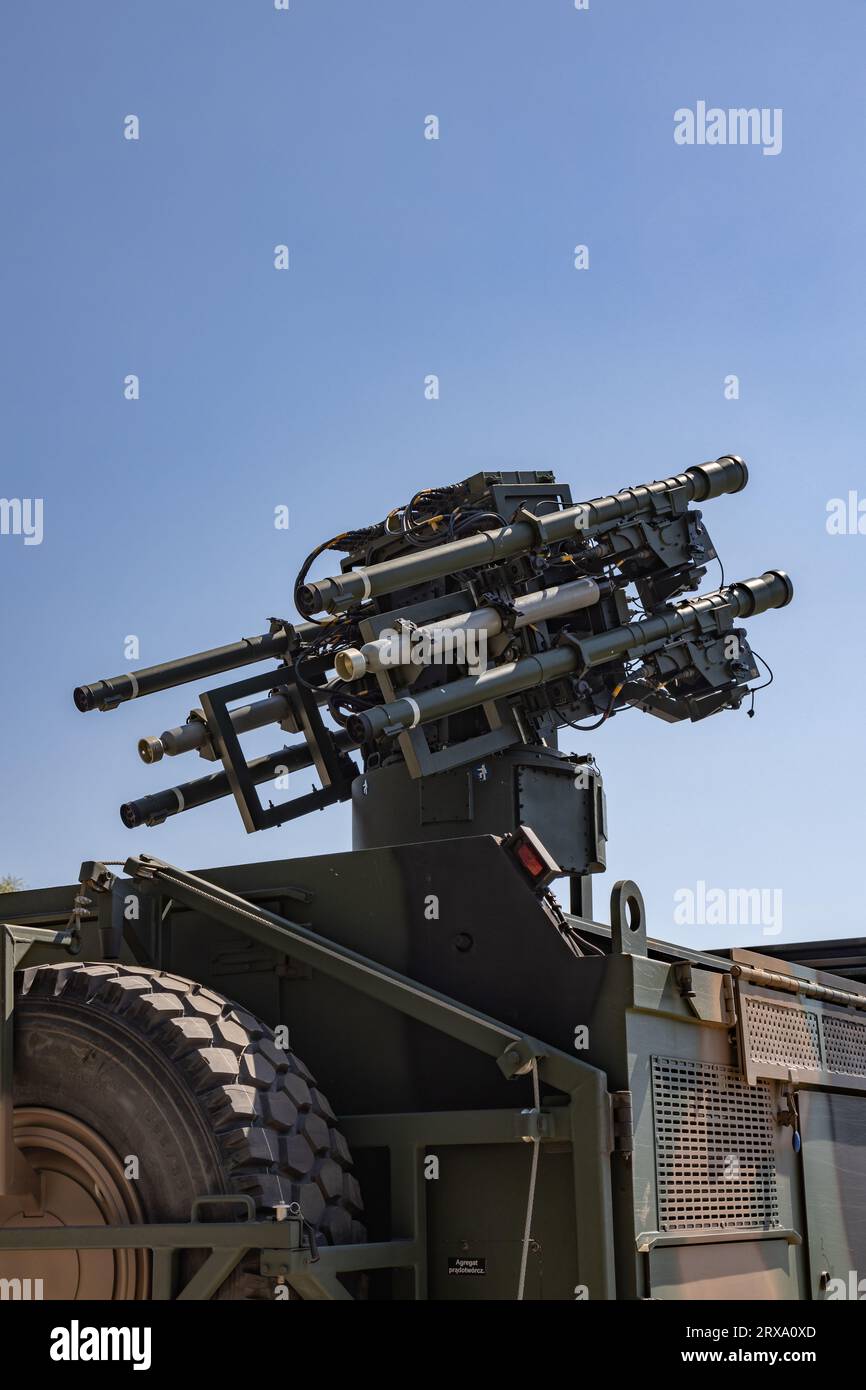 Polish air defense military VSHORAD system Poprad. Military equipment