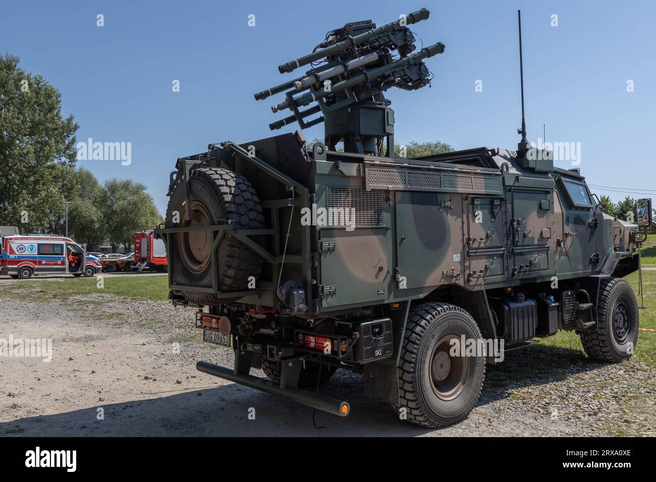 Polish air defense military VSHORAD system Poprad. Military equipment