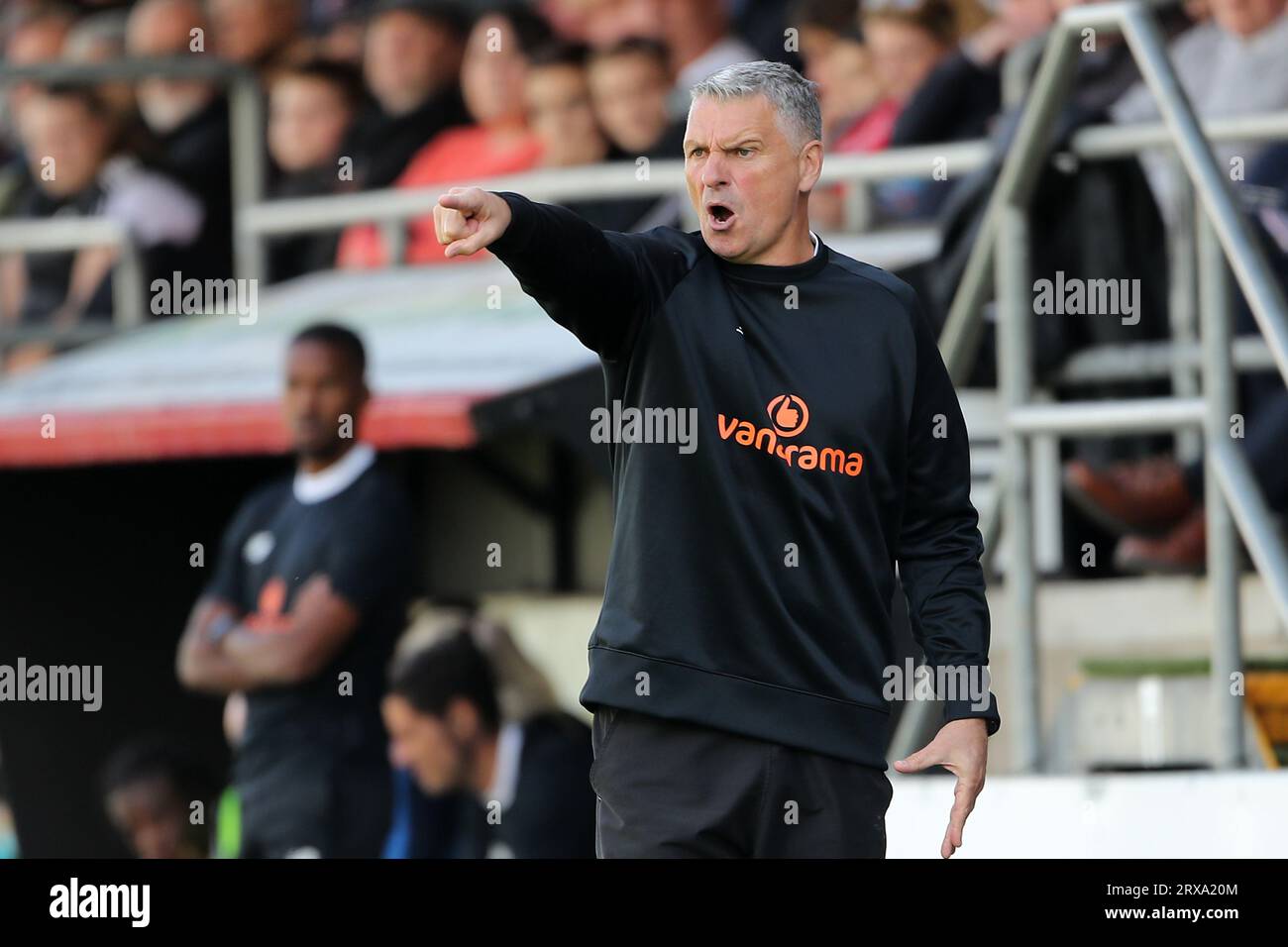 Hartlepool United manager John Askey during Dagenham & Redbridge vs