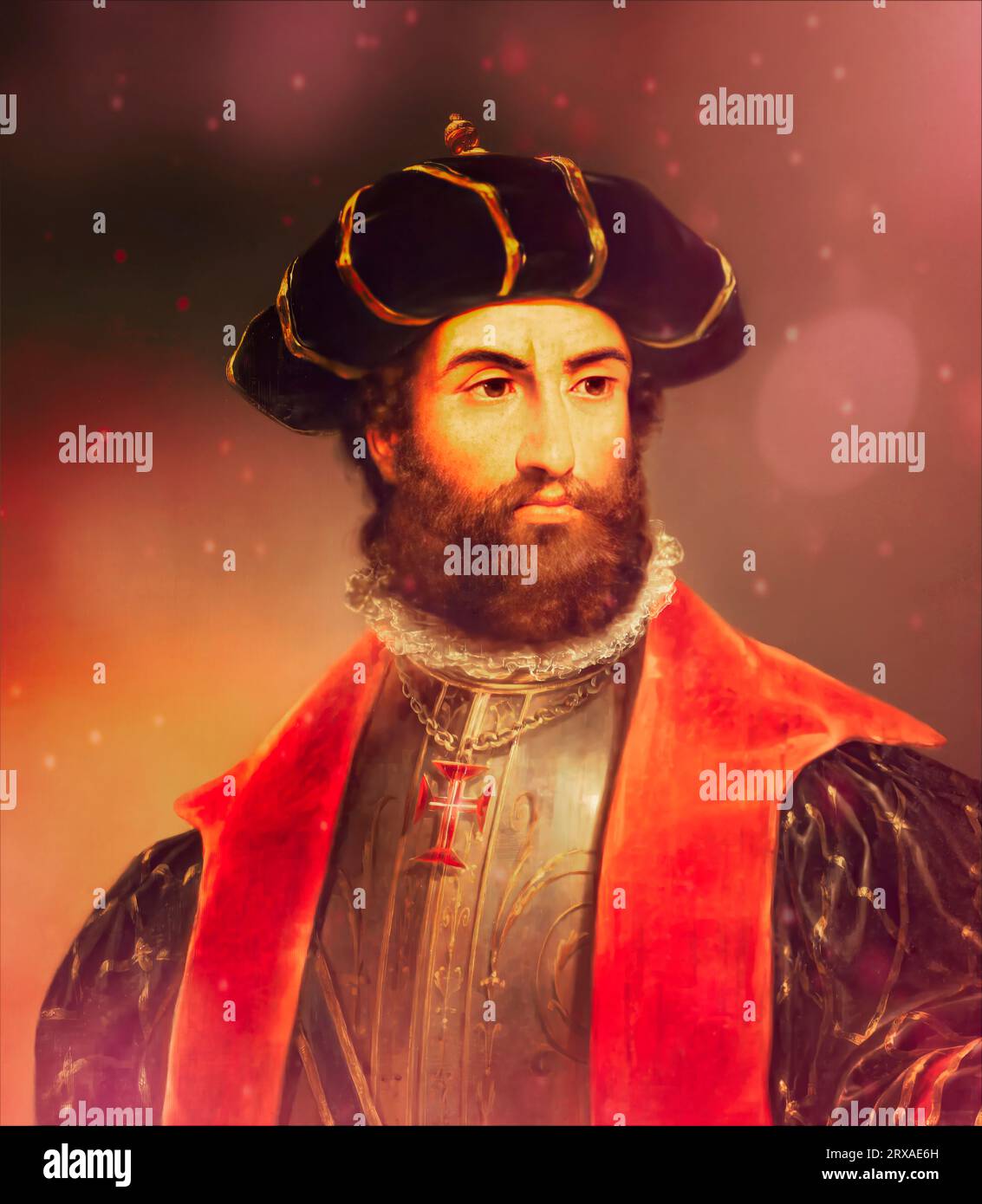 Vasco da Gama, c. 1460s 1524, Portuguese explorer, digitally edited