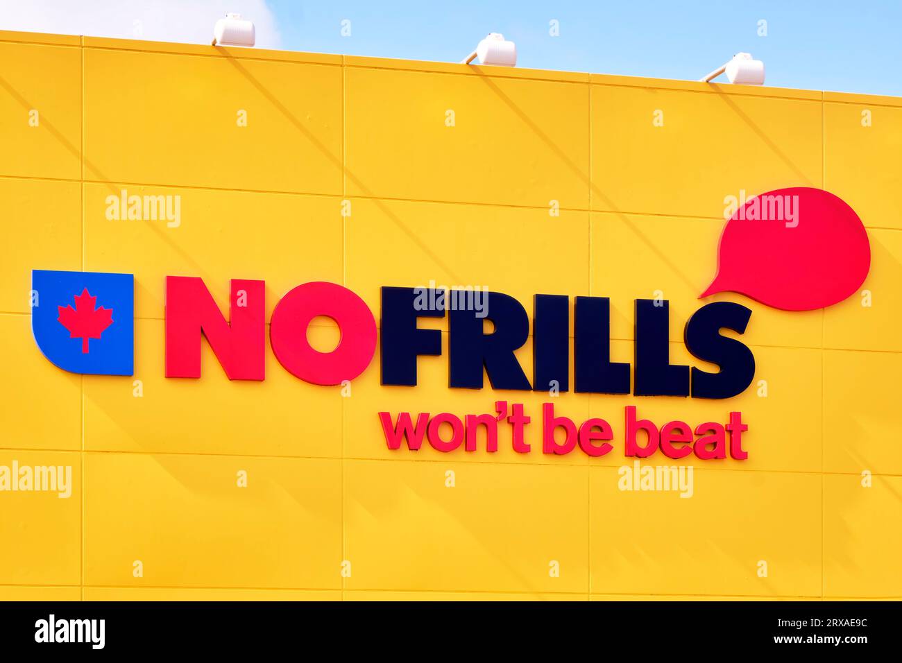 No Frills is a chain of discount supermarkets in Canada owned by the Loblaws Group of companies