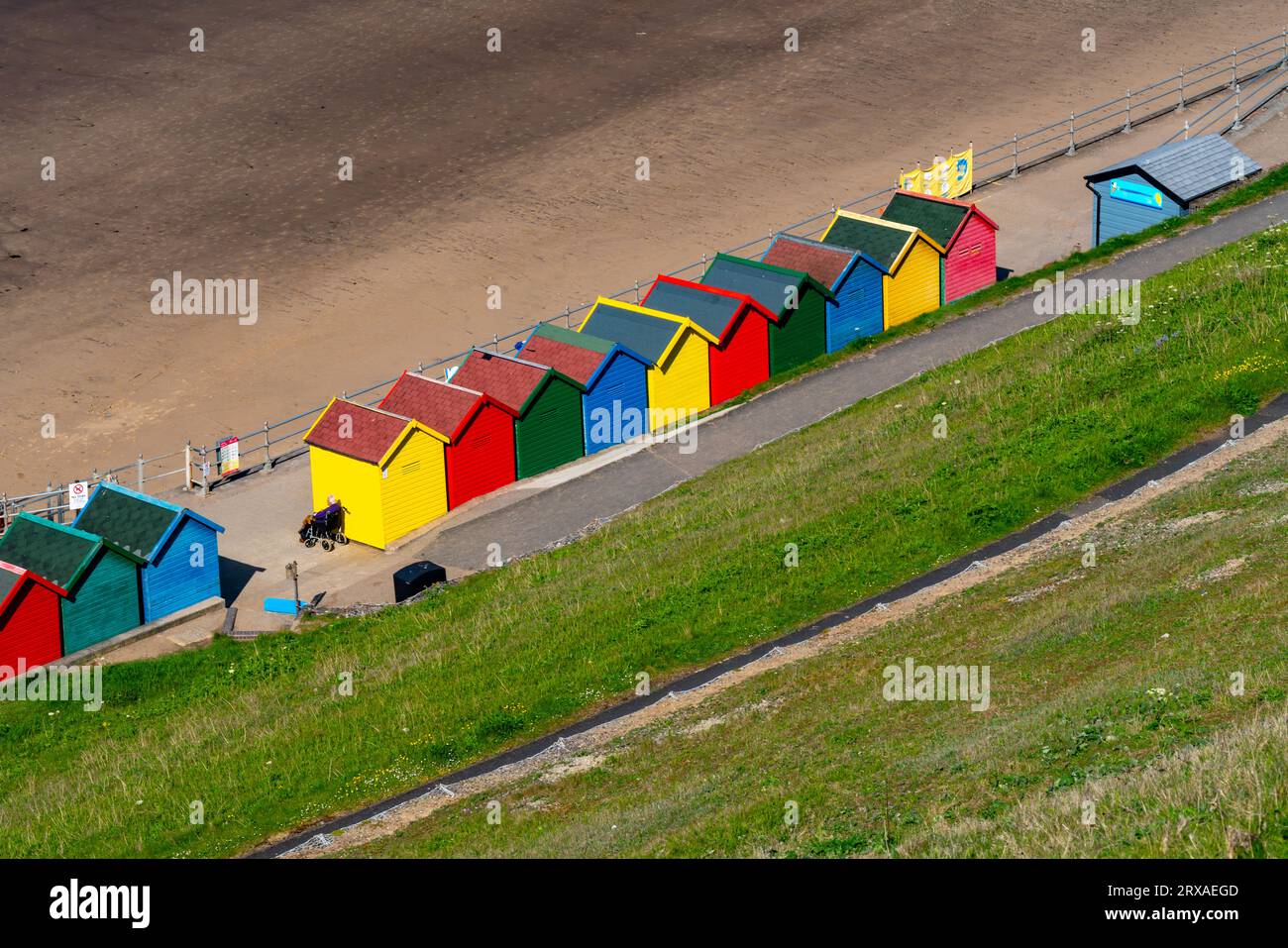 Seaside Towns and beaches in the UK Stock Photo