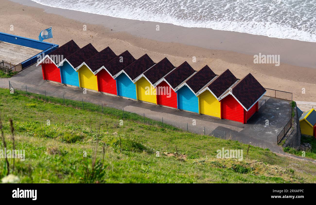 Seaside Towns and beaches in the UK Stock Photo