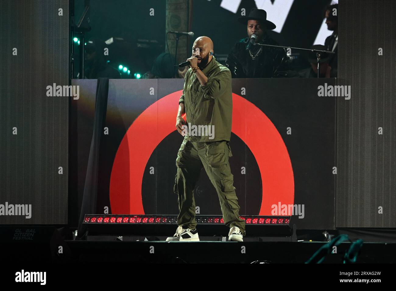 New York, USA. 23rd Sep, 2023. American rapper Common performs at the ...