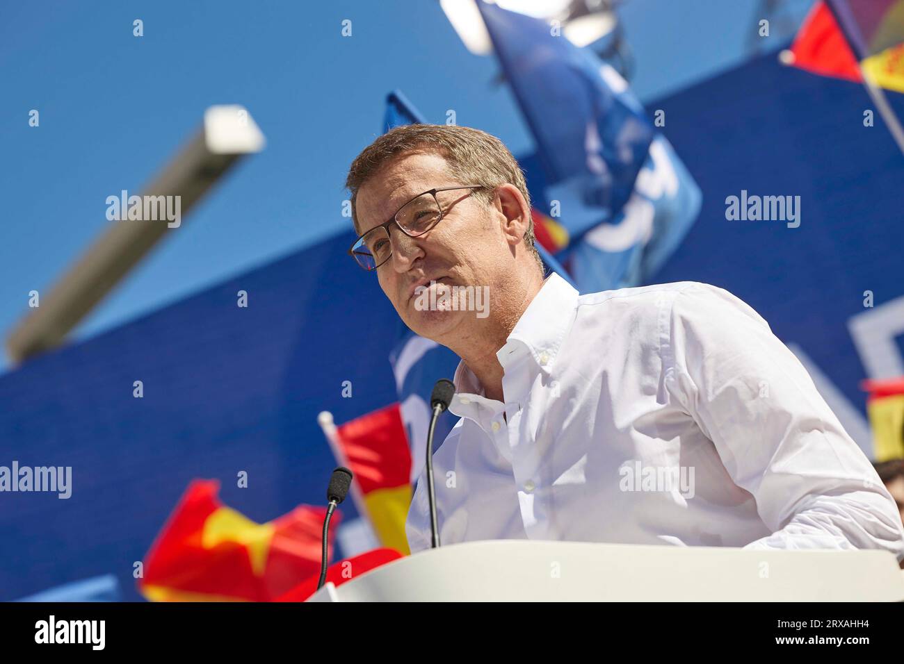 The leader of the PP and candidate for the Presidency of the Government