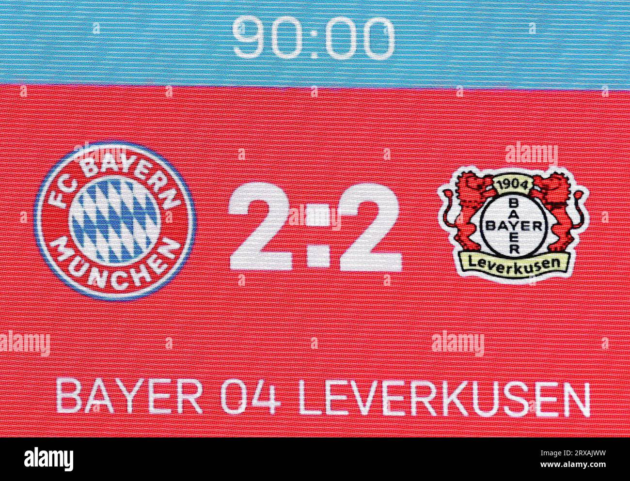 firo: 08/18/2023 1.Bundesliga first league season 2023/24 SV Werder Bremen  - FCB FC Bayern Munich Munchen Munich 0:4 championship trophy, background,  depositor, Bavaria cutout Stock Photo - Alamy