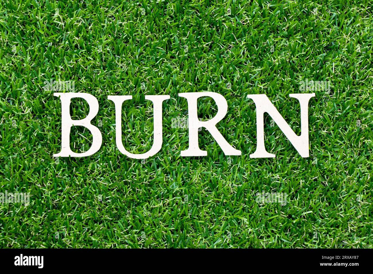 4 letter word for burn superficially