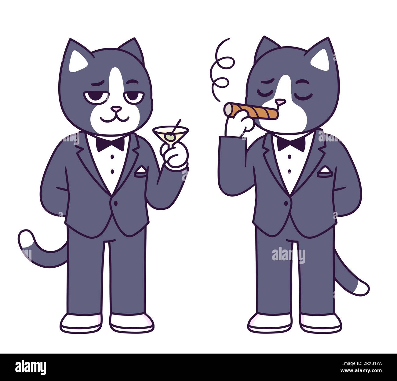 Funny Smoke Cute Cat GIF