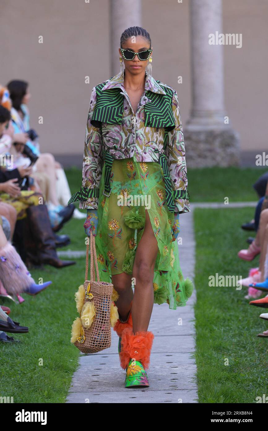 Milan, Italy. 24th Sep, 2023. Milan Fashion Week, Spring Summer 2025
