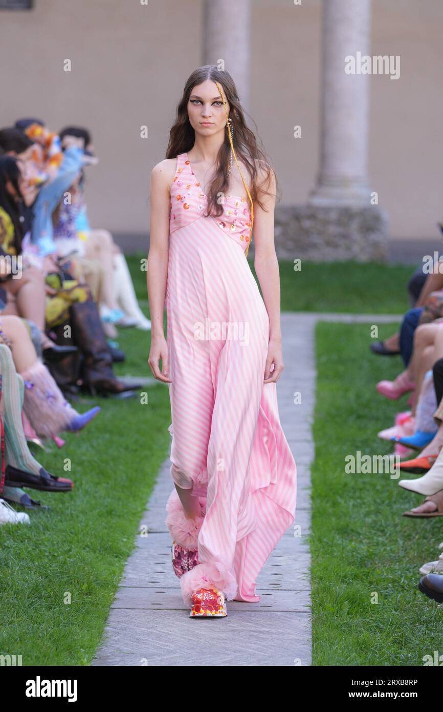 Milan Italy 24th Sep 2023 Milan Fashion Week Spring Summer 2024 Shuting Qiu Fashion Show