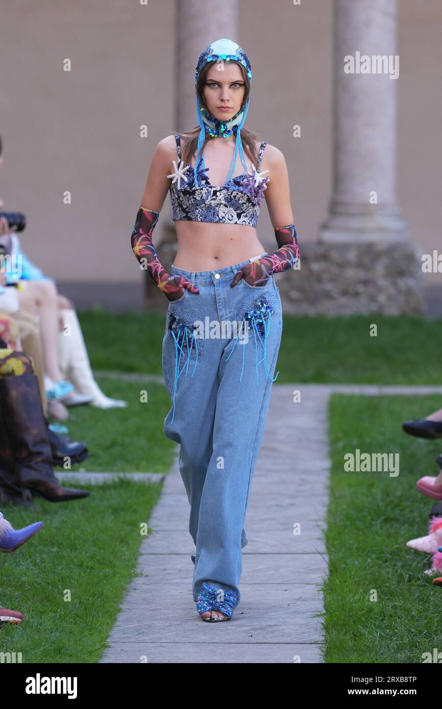Milan, Italy. 24th Sep, 2023. Milan Fashion Week, Spring Summer 2024