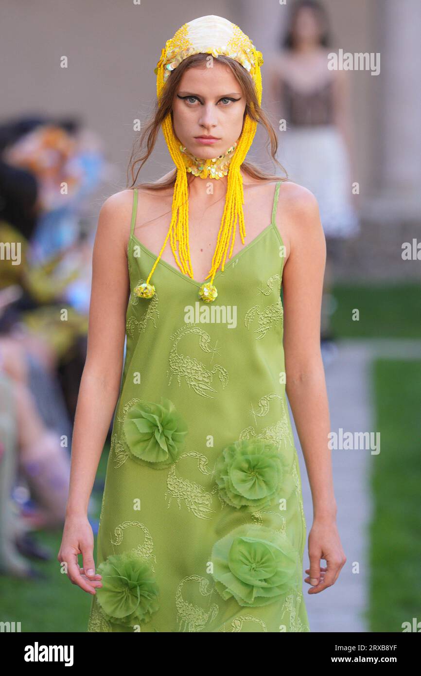 Milan, Italy. 24th Sep, 2023. Milan Fashion Week, Spring Summer 2024