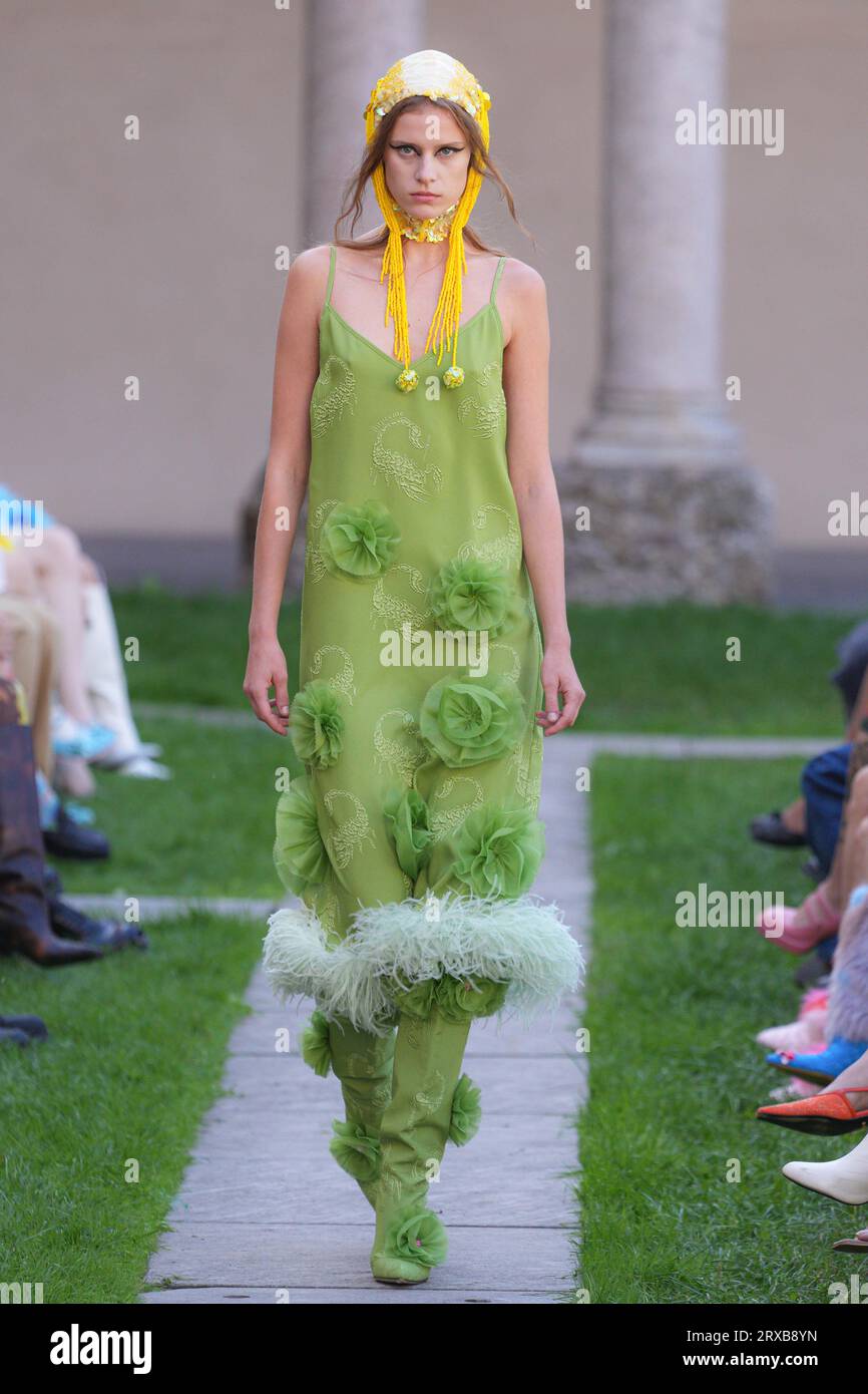 Milan, Italy. 24th Sep, 2023. Milan Fashion Week, Spring Summer 2025