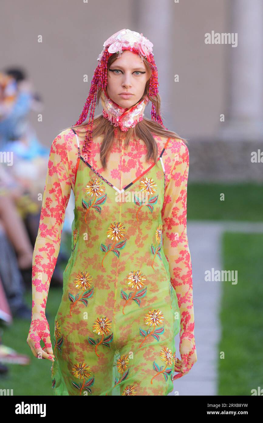 Milan, Italy. 24th Sep, 2023. Milan Fashion Week, Spring Summer 2024