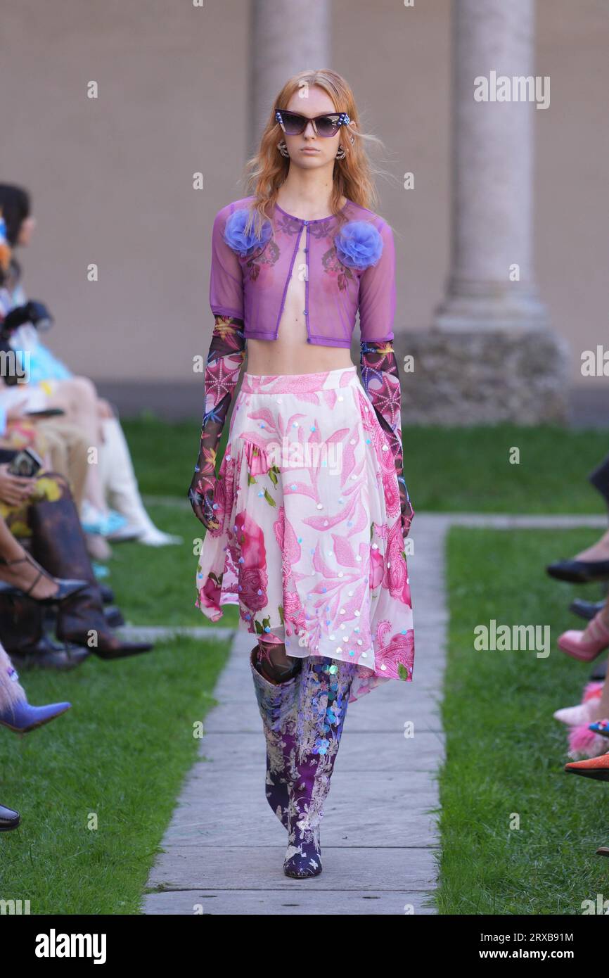 Milan, Italy. 24th Sep, 2023. Milan Fashion Week, Spring Summer 2024