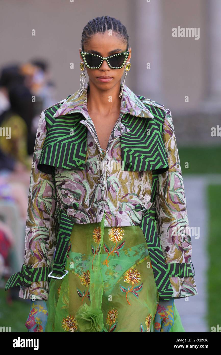Milan, Italy. 24th Sep, 2023. Milan Fashion Week, Spring Summer 2024